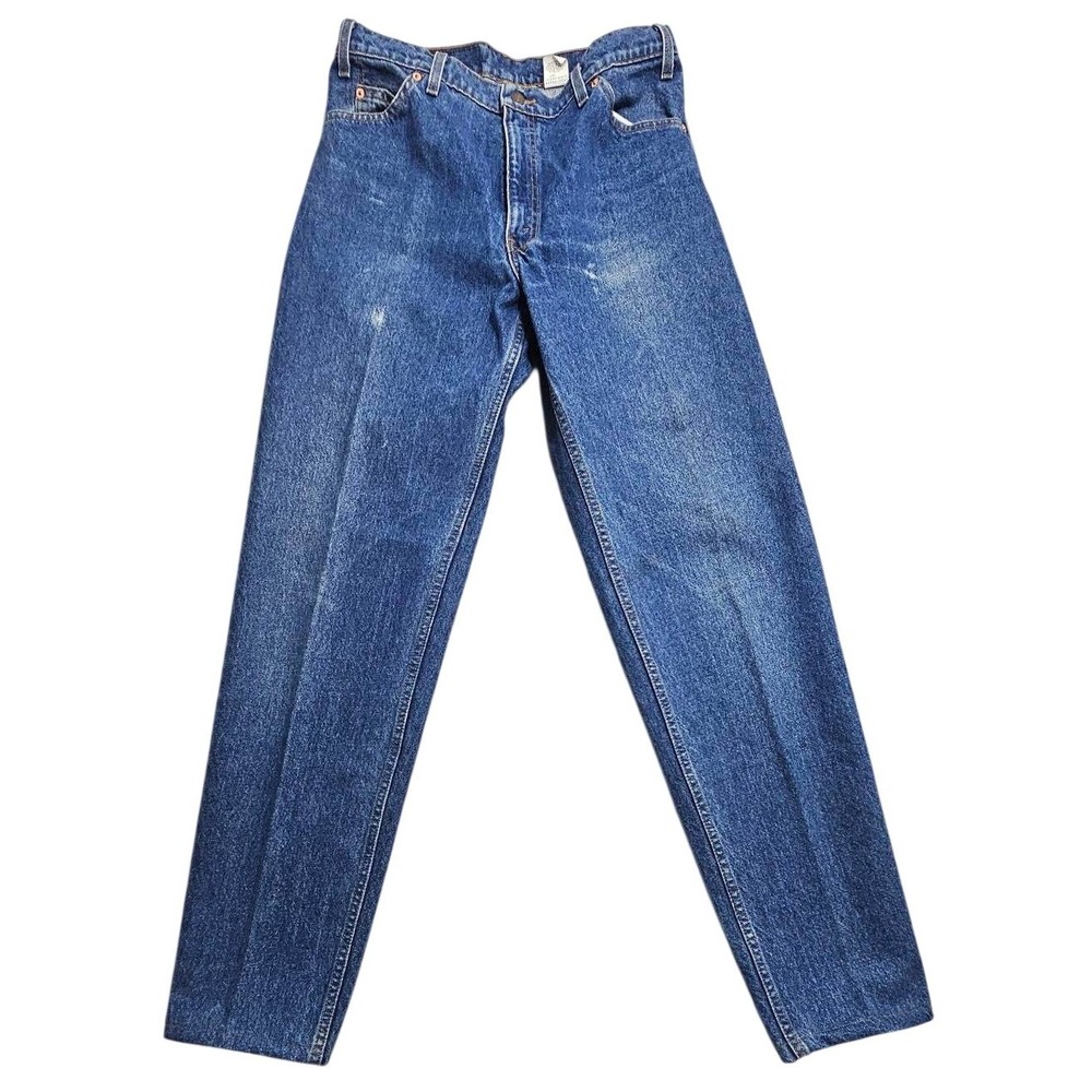 Levis 550 Mens 36x34 Vintage Orange Tab Relaxed Tapered Jeans Blue Made in USA *